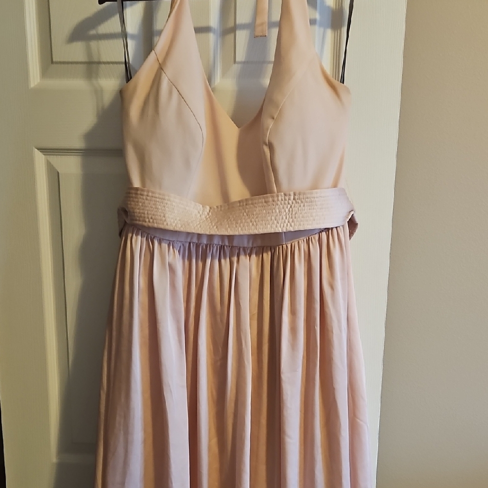 Blush Vera Wang White Bridesmaid Dress